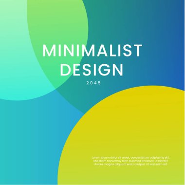 Mavi Yeşil ve Sarı Şık Geometrik Arkaplan Posta, Arkaplan, Banner, Ad, Promo, Davetiye, Etc