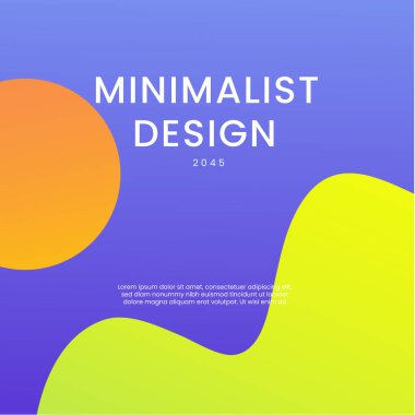 Mavi Yeşil ve Turuncu Soyut Modern Arkaplan Posta, Arkaplan, Banner, Ad, Promo, Davetiye, Etc