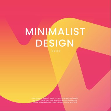 Posta, Arkaplan, Banner, Ad, Promo, Davetiye, Etc için Kırmızı ve Sarı Şık Geometrik Arkaplan İdeal