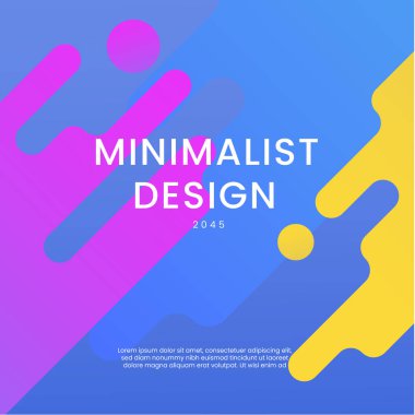 Mavi Sarı ve Mor Menekşe Gradyan Geometrik Şekiller Arkaplanı. Posta, Arkaplan, Banner, Ad, Promo, Davetiye, Etc İçin İdeal