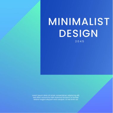 Mavi ve Yeşil Şık Geometrik Arkaplan Posta, Arkaplan, Banner, Ad, Promo, Davetiye, Etc için İdeal