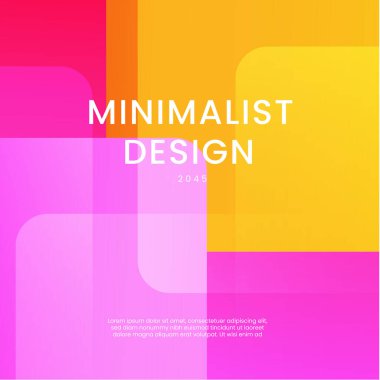 Pembe Turuncu ve Kırmızı Soyut Modern Arkaplan Posta, Arkaplan, Banner, Ad, Promo, Davetiye, Etc