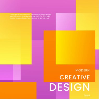 Mor Violet Yellow ve Turuncu Gradyan Modern Tasarım Posta, Arkaplan, Banner, Ad, Promo, Davetiye, Etc