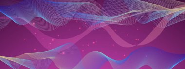 Akan Neon girdapları ve parıltıları olan soyut bir arkaplan. Yaratıcı ve Teknolojik Temalar İçin Mükemmel