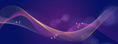 Akan Neon girdapları ve parıltıları olan soyut bir arkaplan. Yaratıcı ve Teknolojik Temalar İçin Mükemmel