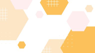 Şekilleri olan renkli soyut geometrik desen. Arkaplan, Sanat Projeleri ve Modern Tasarım Konseptleri için ideal.