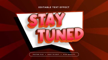 Beyaz ve Kırmızı Kalın 3d Düzenlenebilir Metin Efekti - Yazı Tipi Biçimi