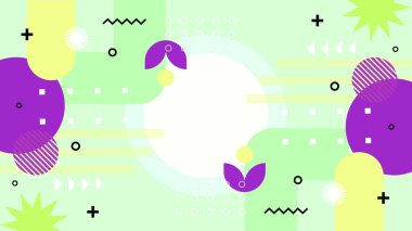 Modern Şekilli Soyut Geometrik Arkaplan. Tasarım Projeleri ve Yaratıcı Sunumlar için İdeal