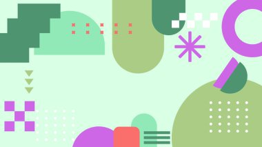 Modern Şekilli Soyut Geometrik Arkaplan. Tasarım Projeleri ve Yaratıcı Sunumlar için İdeal