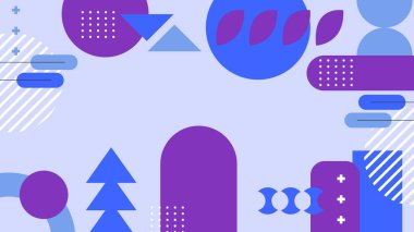 Modern Şekilli Soyut Geometrik Arkaplan. Tasarım Projeleri ve Yaratıcı Sunumlar için İdeal