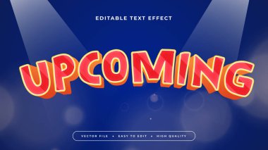 Kanalıma Kırmızı Turuncu ve Mavi Hoşgeldiniz 3d Düzenlenebilir Metin Efekti - Yazı Tipi Biçimi