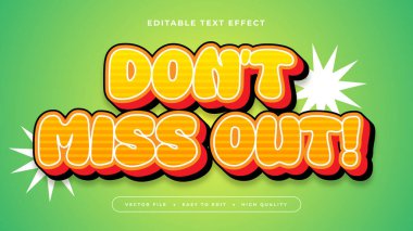 Kırmızı Yeşil ve Beyaz, 3D Düzenlenebilir Metin Efektini Kaçırmayın - Yazı Tipi Biçimi