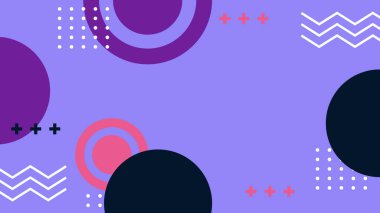 Renkli Şekillere sahip canlı Geometrik Soyut Arkaplan. Canlı Geometrik Şekiller ve Kalın Renkler içeren Oyuncu ve Dinamik Soyut Bir Arkaplan Modern ve Enerjik Tasarım Oluştur