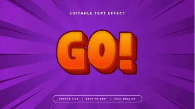 Mor Menekşe Kırmızı ve Turuncu Gidiyor 3d Düzenlenebilir Metin Efekti - Yazı Tipi Biçimi