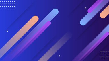 Dinamik Şekillere sahip enerjik Soyut Geometrik Arkaplan. Modern Grafik Tasarım Projeleri, Web Tasarımı veya Dijital Sunumlar için ideal