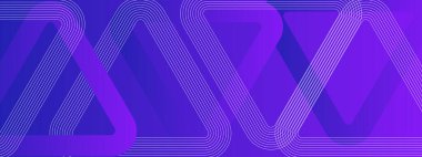 Mor Menekşe Vektörü Soyut Modern Fütürist 3d Şekiller Posta, Arkaplan, Banner, Ad, Promo, Davetiye, Etc İçin İdeal