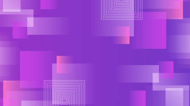 Soyut Şekiller ve Desenler ile Renkli Geometrik Arkaplan