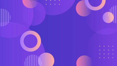 Şekilli Modern Soyut Geometrik Arkaplan