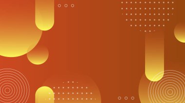 Şekilli Modern Soyut Geometrik Arkaplan