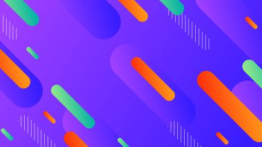 Şekilli Modern Soyut Geometrik Arkaplan