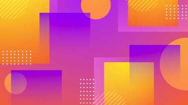 Şekilli Modern Soyut Geometrik Arkaplan