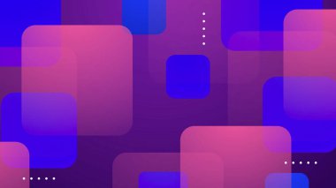 Gradyan Şekillere sahip soyut Geometrik Arkaplan. Modern Tasarımlar, Teknoloji Temaları veya Dijital Projeler İçin Mükemmel