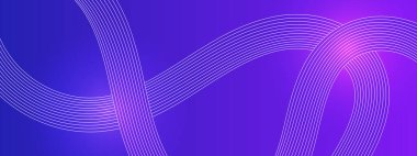 Mor Menekşe ve Pembe Arkaplan Posta, Arkaplan, Banner, Ad, Promo, Davetiye, Etc için Büyük Kavisli Çizgi İdeal