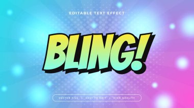Yeşil Siyah ve Mor Bling 3d Düzenlenebilir Metin Efekti - Yazı Tipi Biçimi