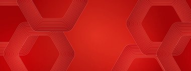 Posta, Arkaplan, Banner, Ad, Promo, Davetiye, Etc İçin Satır İdeal Kırmızı ve Beyaz Afiş