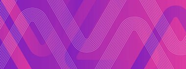 Mor Violet White ve Pembe Soyut Banner Geometrik Çizgiler Posta, Arkaplan, Banner, Ad, Promo, Davetiye, Etc