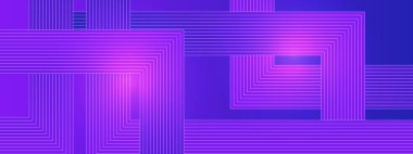 Mor Violet ve Pembe Soyut Sancak Farklı Yönde İdeal Posta, Arkaplan, Banner, Ad, Promo, Davetiye, Etc