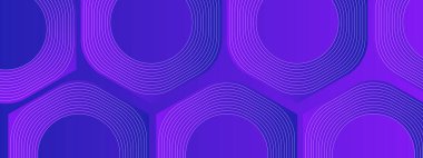 Mor Violet ve Beyaz Arkaplan Posta, Arkaplan, Banner, Ad, Promo, Davetiye, Etc İçin Büyük Kavisli Çizgi İdeal