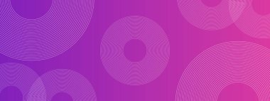 Mor Violet ve Pembe Soyut Sancaklı Geometrik Çizgiler Posta, Arkaplan, Banner, Ad, Promo, Davetiye, Etc için İdeal Tasarım