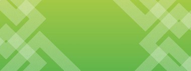 Yeşil ve Beyaz Soyut Banner Geometrik Çizgiler Posta, Arkaplan, Banner, Ad, Promo, Davetiye, Etc için İdeal