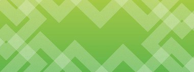 Posta, Arkaplan, Banner, Ad, Promo, Davetiye, Etc için Geometrik Biçimli Yeşil ve Beyaz Basit Afiş