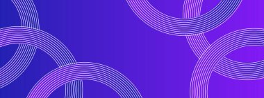 Mor Violet ve Beyaz Sancak Geometrik Çizgileri Soyut Gelecek İdeal Posta, Arkaplan, Banner, Ad, Promo, Davetiye, Etc