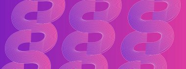 Mor Violet White ve Pembe Soyut Sancaklı Geometrik Çizgiler Posta, Arkaplan, Banner, Ad, Promo, Davetiye, Etc için İdeal Tasarım