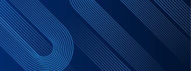 Mavi Vektör Soyut Modern Fütürist 3d Şekiller Posta, Arkaplan, Banner, Ad, Promo, Davetiye, Etc İçin İdeal