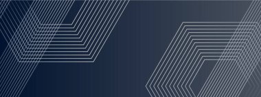 Siyah ve Beyaz Soyut Sancaklı Geometrik Çizgiler Posta, Arkaplan, Banner, Ad, Promo, Davetiye, Etc için İdeal