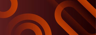 Kırmızı Banner Geometrik Çizgileri Posta, Arkaplan, Banner, Ad, Promo, Davetiye, Etc için Soyut Geleceği İdeal