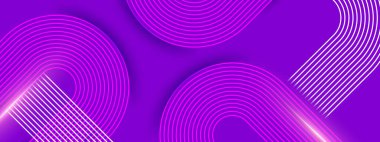 Mor Mor Pembe ve Beyaz Soyut Sancak Geometrik Çizgiler Posta, Arkaplan, Banner, Ad, Promo, Davetiye, Etc için İdeal