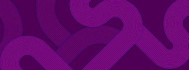 Mor Menekşe Soyut Sancak Farklı Yönde İdeal Posta, Arkaplan, Banner, Ad, Promo, Davetiye, Etc