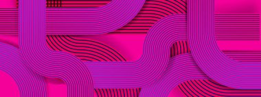 Pembe Kırmızı Reklam Mavi Arkaplan Posta, Arkaplan, Banner, Ad, Promo, Davetiye, Etc için Büyük Kavisli Satır İdeal