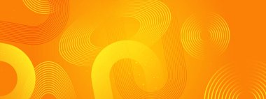 Sarı ve Turuncu Soyut Sancak Farklı Yönde İdeal Posta, Arkaplan, Banner, Ad, Promo, Davetiye, Etc