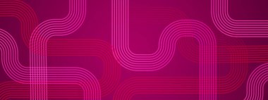 Posta, Arkaplan, Banner, Ad, Promo, Davetiye, Etc için Pembe ve Kırmızı Basit Soyut Sancak Çizgileri Geometrik Biçim İdeal