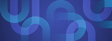 Posta, Arkaplan, Afiş, Reklam, Tanıtım, Davetiye, Etc için Büyük Kavisli Satır İdeal Mavi Arkaplan