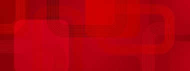 Kırmızı Vektör Soyut Modern Fütürist 3d Satır Afişi Posta, Arkaplan, Banner, Ad, Promo, Davetiye, Etc için İdeal Şekiller