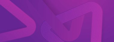 Mor Menekşe Vektörü Soyut Modern Fütürist 3d Şekiller Posta, Arkaplan, Banner, Ad, Promo, Davetiye, Etc İçin İdeal