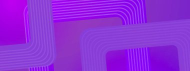 Posta, Arkaplan, Banner, Ad, Promo, Davetiye, Etc için Mor Violet Basit Soyut Sancak Çizgileri Geometrik Biçim İdeal