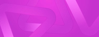 Mor Violet Soyut Sancak Geometrik Çizgileri Posta, Arkaplan, Banner, Ad, Promo, Davetiye, Etc için İdeal